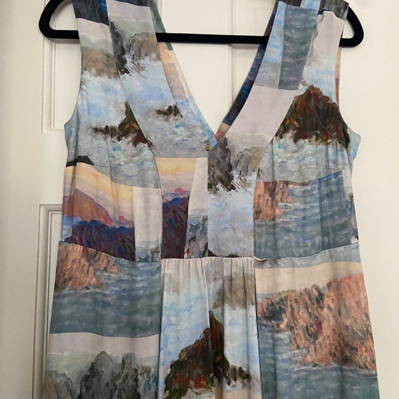 Anthropologie Silk Mini Dress - Picture 3 of 3